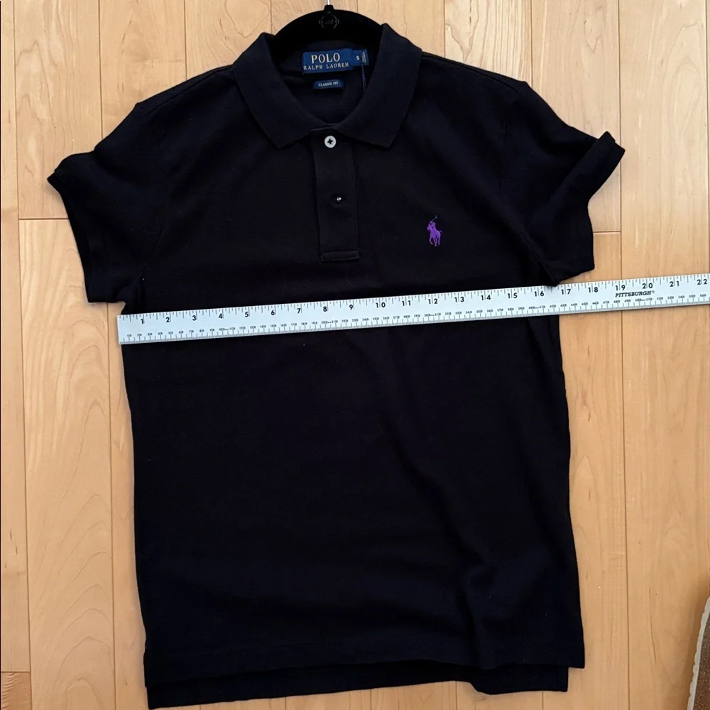 Polo by Ralph Lauren BLACK Button Down Shirt - Picture 5 of 7